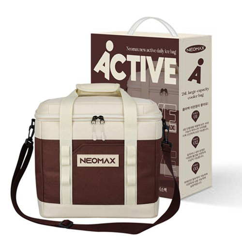 [네오맥스] NEW 엑티브 데일리 아이스백 24L (레드브라운)